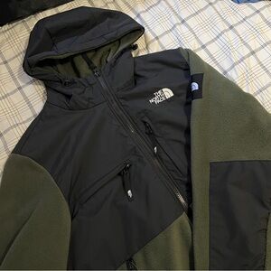 The North Face Men's Black and Olive Performance Jacket